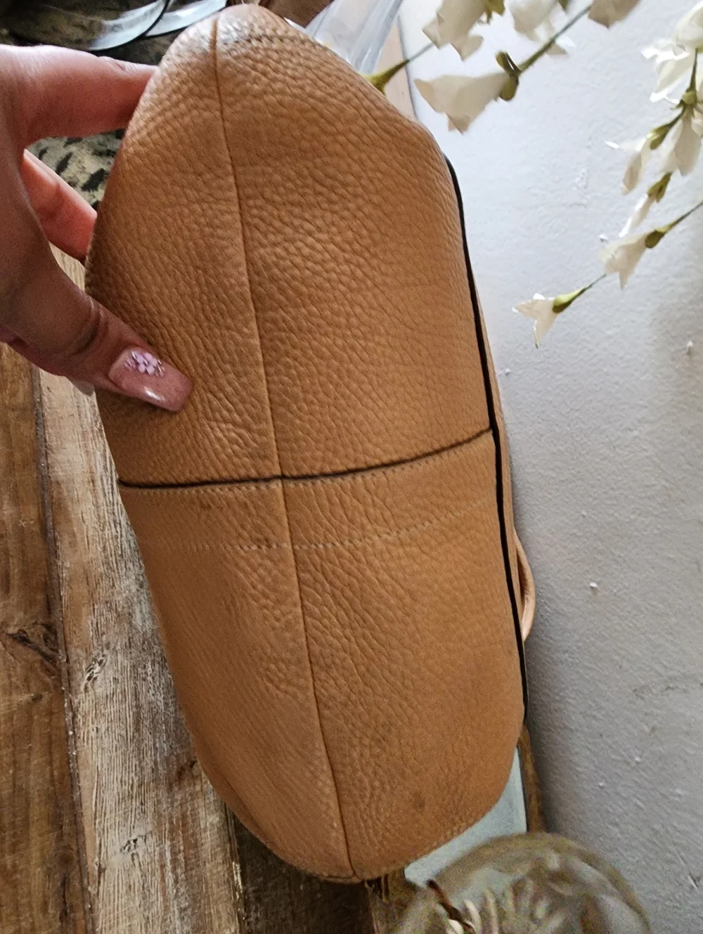 Coach Leather Shoulder Bag + New Coach Dino Keychain - Picture 12 of 16